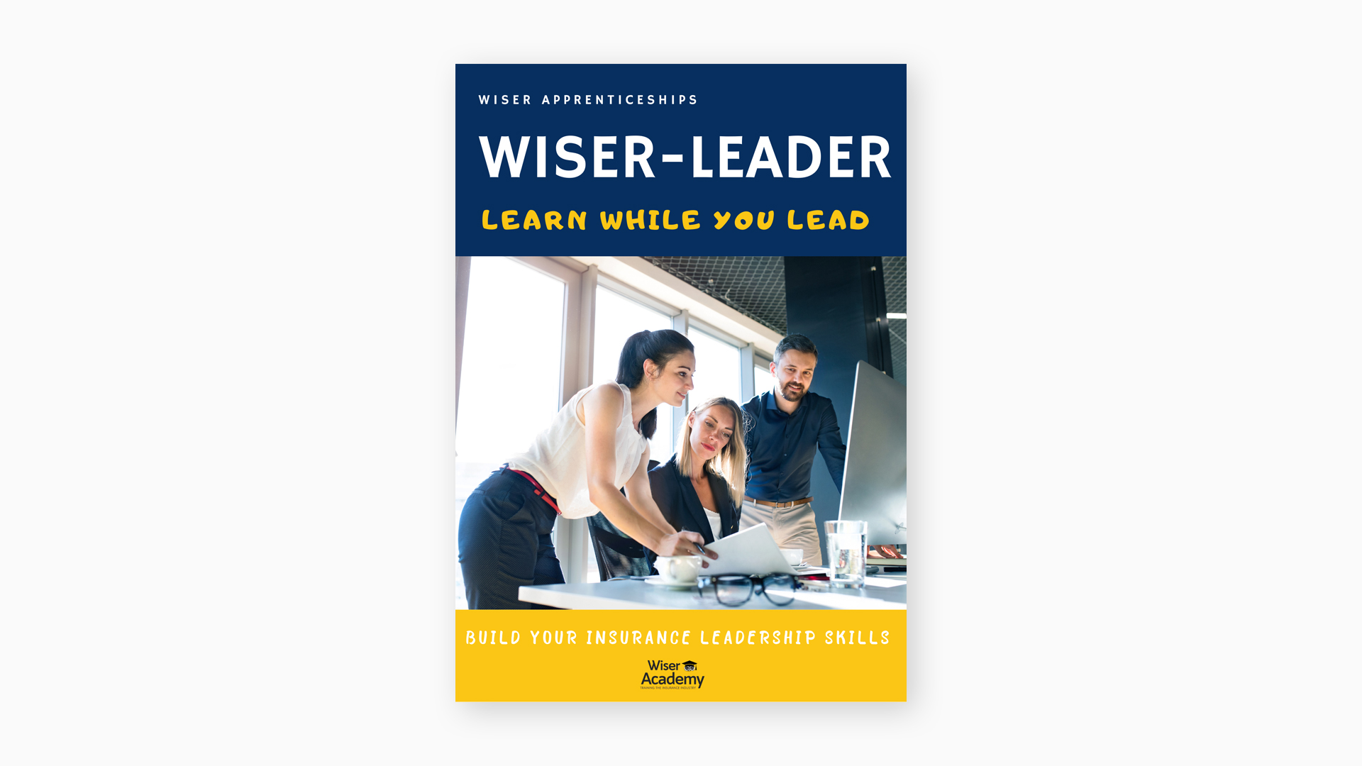 Wiser leader brochure cover