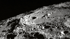 Close up of the moon